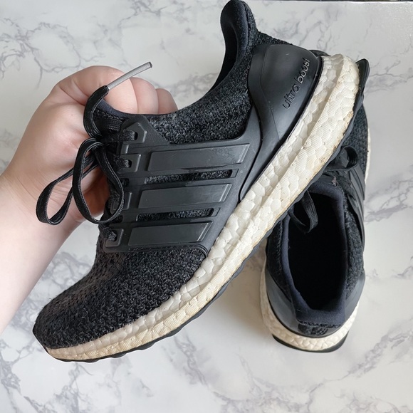 Adidas Women Black Ultraboost Size 6.5 - Picture 6 of 11